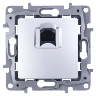 Gniazdo komputerowe RJ45 Legrand Niloe kat. 6 aluminium