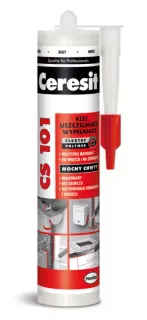 Klej uszczelniacz Ceresit 280 ml biały
