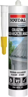 Klej do blachy Soudal Colozinc 290 ml bezbarwny