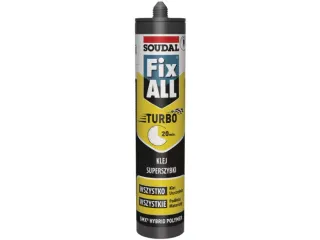 Klej Soudal Fix All Turbo 290 ml biały