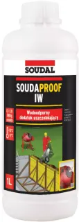 Wodoodporny dodatek uszczelniający Soudal IW 1 l