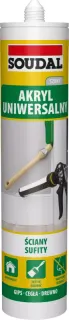 Akryl Soudal 280 ml szary