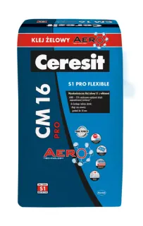 Wysokoelastyczny klej żelowy Ceresit CM 16 pro S1 z włóknami 20 kg