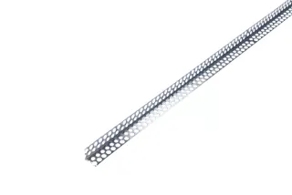 Narożnik aluminiowy perforowany 20,5 x 20,5 mm 3 mb
