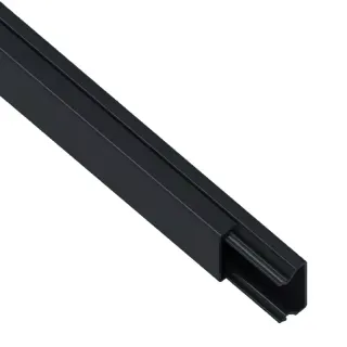 Kanał elektroinstalacyjny AKS Zielonka MKI 15 x 25 mm 2m czarny