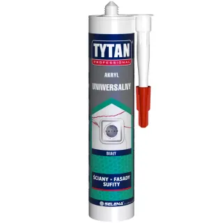 Akryl uniwersalny Tytan 280 ml biały