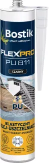 Klej montażowy Bostik Flexpro PU 811 czarny 300 ml
