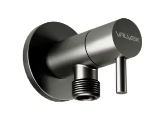 Zawór kątowy Vega 3/8" gun metal