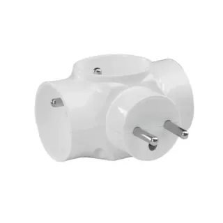 Rozgałęźnik Elgotech 3 x 2P + Z 16 A 250 V