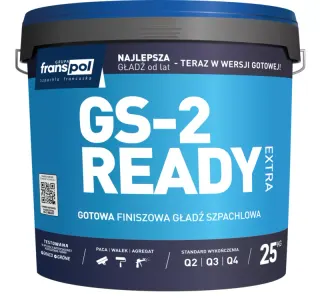 Gotowa gładź finiszowa Franspol GS-2 Ready 25 kg