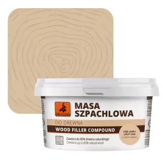 Masa szpachlowa do drewna Dragon dąb jasny 250 g