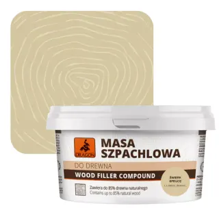 Masa szpachlowa do drewna Dragon świerk 250 g