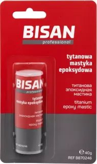 Tytanowa mastyka epoksydowa Bisan 40 g