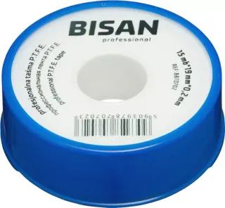 Profesjonalna taśma P.T.F.E. Bisan do instalacji wodnych