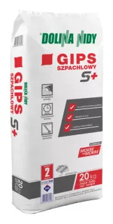 Gips szpachlowy Dolina Nidy S+ 20 kg