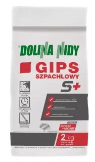 Gips szpachlowy Dolina Nidy S+ 2 kg