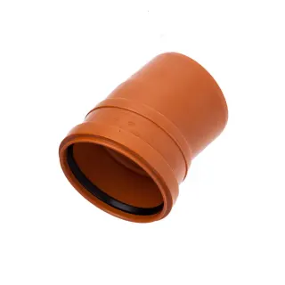 Kolano kanalizacyjne Pipelife 15° 110 mm pomarańczowe