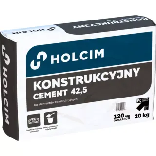Cement do elementów konstrukcyjnych Holcim II 20 kg