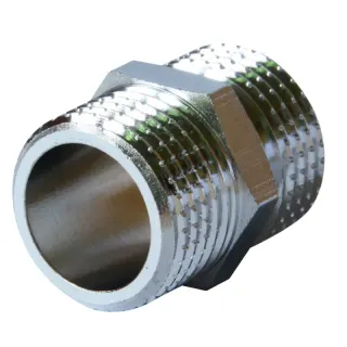 Nypel 1/2" chrom
