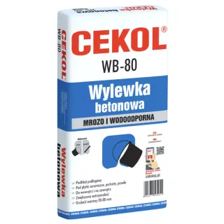 Wylewka betonowa Cekol 5 kg
