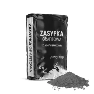 Zasypka grafitowa do kostki brukowej 20 kg