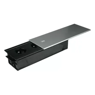 Przedłużacz blatowy DPM Solid 3 gniazda 26,5 x 6 cm z uziemieniem