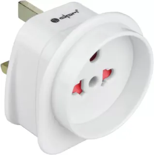 Adapter podróżny Dpm UK biały