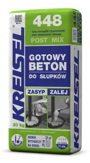 Gotowy beton do słupków Kreisel Post Mix 448 20 kg
