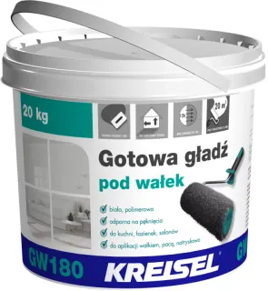 Gładź pod wałek GW180 gotowa polimerowa 20 kg