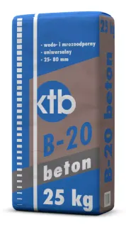 Beton B20 KTB Kreisel 25 kg