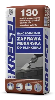 Zaprawa do klinkieru Nano Pozmur KL Kreisel grafit 25 kg