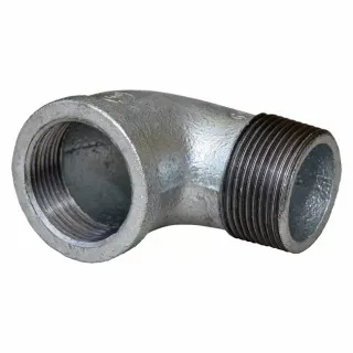 Kolanko nakrętno-wkrętne 1"-1/2" ocynkowane