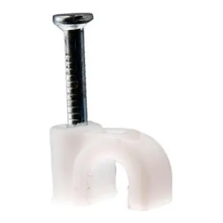 Uchwyty kablowe plastikowe Elgotech 2 x 0,75 mm 25 szt.