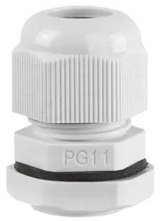 Dławik z gwintem E P Elektro-Plast PG-11 IP68 szary