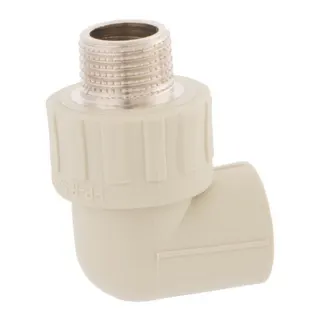 Kolanko 90° Idmar Group PP-R gwint zewnętrzny 25 mm x 1/2"