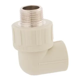 Kolanko 90° Idmar Group PP-R gwint zewnętrzny 32 mm x 1"
