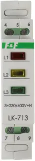 Lampka sygnalizacyjna F&F 3-fazowa