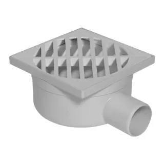 Odpływ podłogowy poziomy 100 x 100 mm
