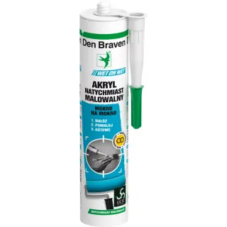 Akryl Den Braven Natychmiast Malowany 300 ml