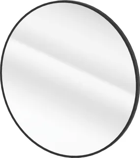 Lustro wiszące w ramie - okrągłe DEANTE Round, nero