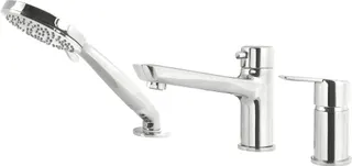 Bateria wannowa 3-otworowa DEANTE Arnika, chrom