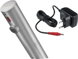 Bateria umywalkowa bezdotykowa bez regulacji temperatury - 230/6V DEANTE Sense, stal szczotkowana