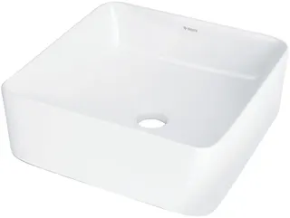 Umywalka ceramiczna nablatowa DEANTE Jasmin, biały