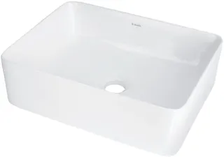 Umywalka ceramiczna nablatowa DEANTE Jasmin, biały