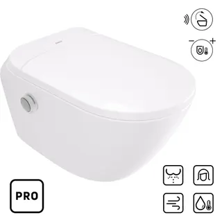 Miska WC smart z deską automatyczą - pro DEANTE Silia, biały