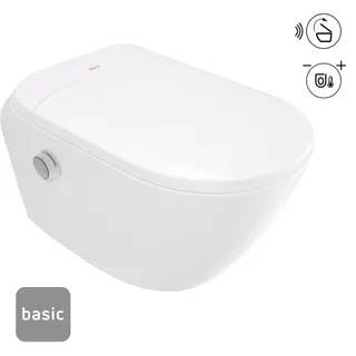 Miska WC smart z deską automatyczą - basic DEANTE Silia, biały
