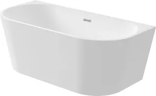 Wanna akrylowa przyścienna/wolnostojąca - 150 cm DEANTE Silia, biały