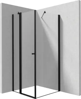 Kabina prysznicowa kwadratowa 90x90 cm DEANTE Kerria Plus, nero