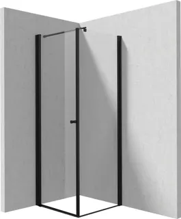 Kabina prysznicowa kwadratowa 80x80 cm DEANTE Kerria Plus, nero