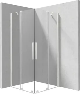 Kabina prysznicowa kwadratowa 90x90 cm DEANTE Prizma, bianco